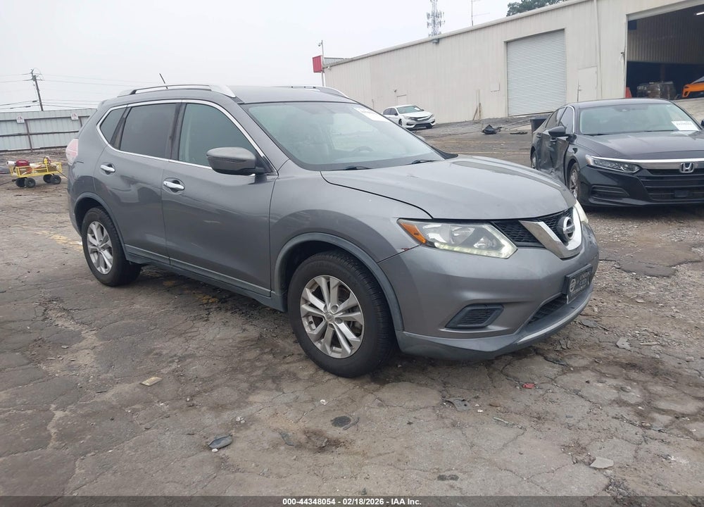 2016 NISSAN ROGUE SV VIN: KNMAT2MT6GP685635