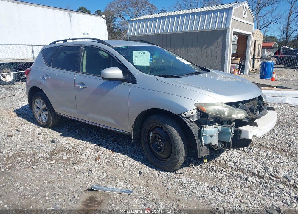 2014 NISSAN MURANO SV VIN: JN8AZ1MU1EW405936