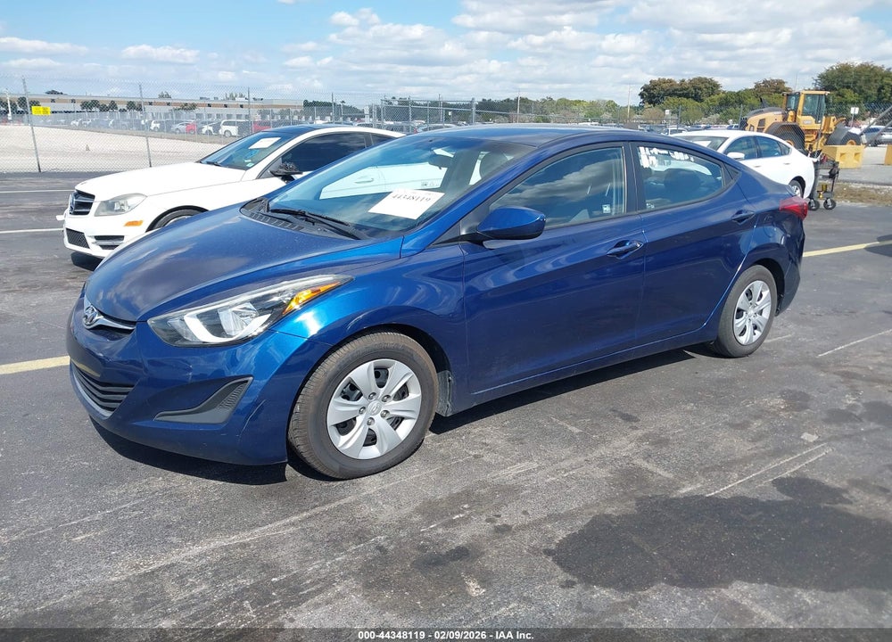 2016 HYUNDAI ELANTRA SE VIN: 5NPDH4AE9GH774594