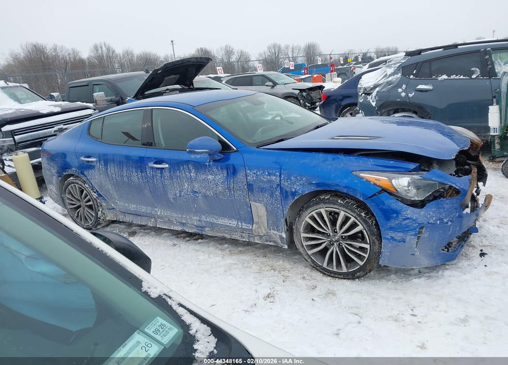 2019 KIA STINGER VIN: KNAE15LA7K6044837