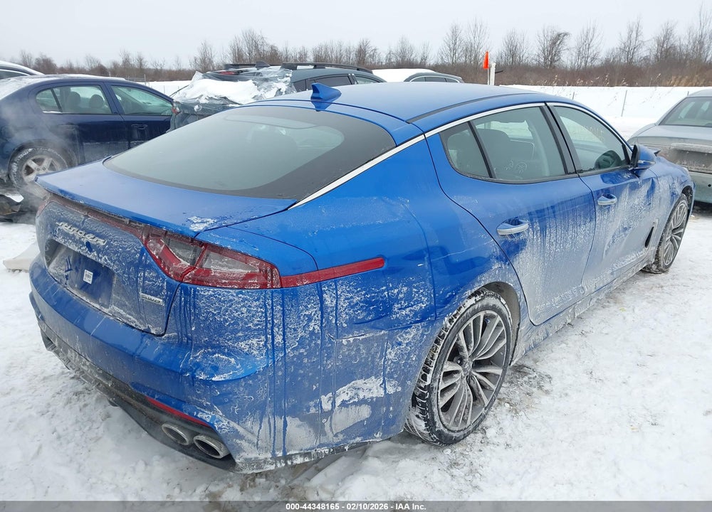 2019 KIA STINGER VIN: KNAE15LA7K6044837