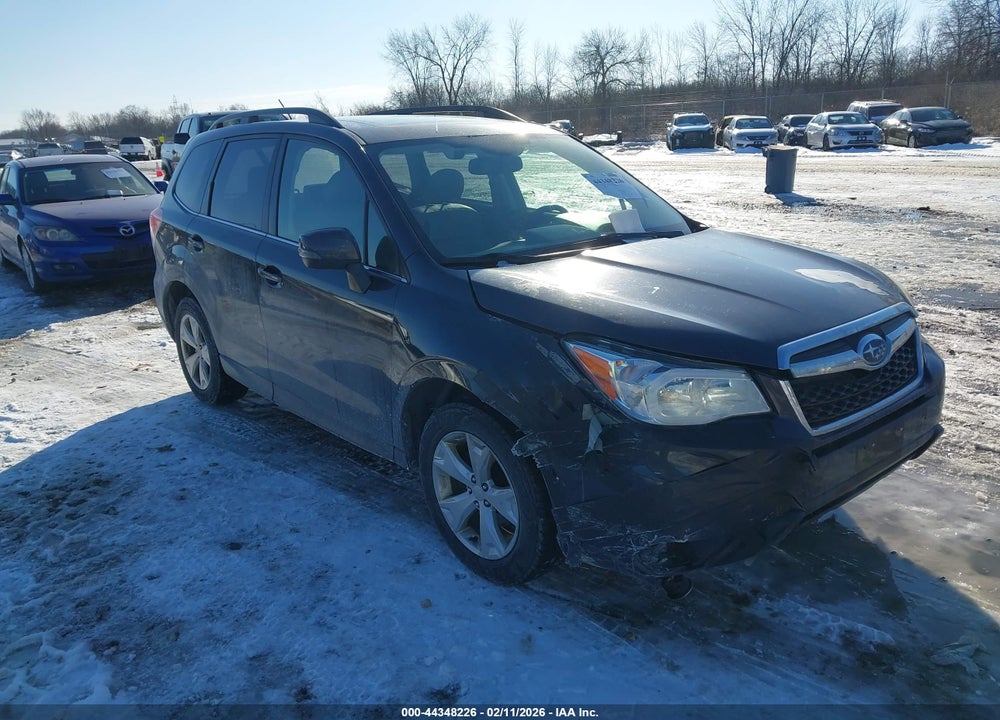 2014 SUBARU FORESTER 2.5I TOURING VIN: JF2SJAPC1EH491877