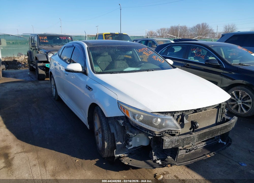 2016 KIA OPTIMA EX VIN: 5XXGU4L37GG093706
