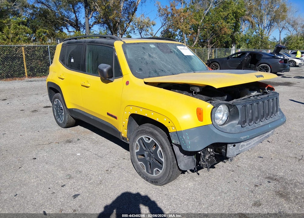 2016 JEEP RENEGADE TRAILHAWK VIN: ZACCJBCT8GPD66501