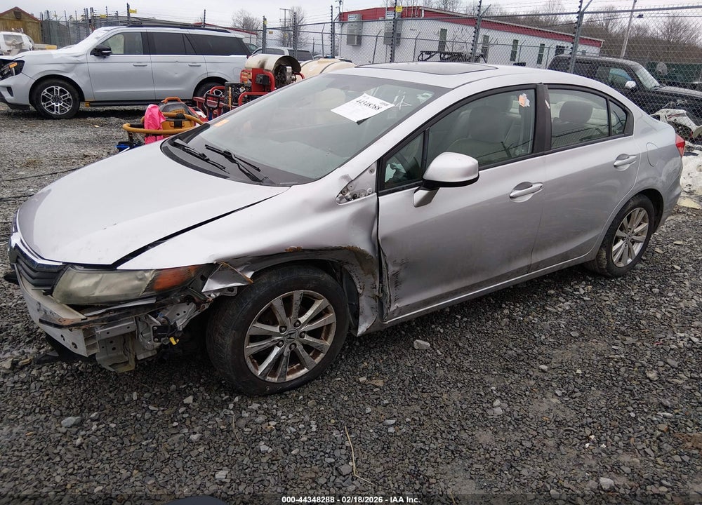 2012 HONDA CIVIC EX-L VIN: 19XFB2F9XCE343206