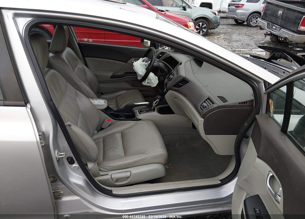 2012 HONDA CIVIC EX-L VIN: 19XFB2F9XCE343206