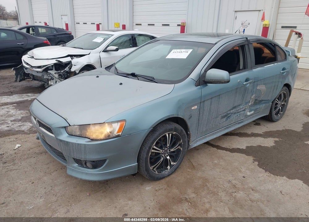 2008 MITSUBISHI LANCER GTS VIN: JA3AU86U08U014470