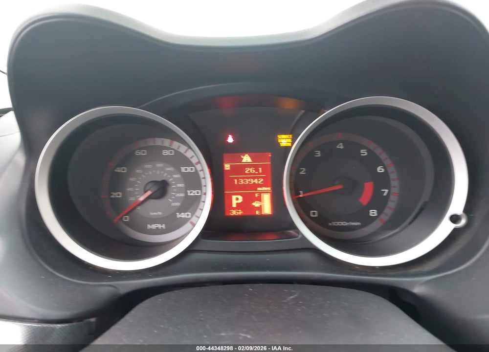 2008 MITSUBISHI LANCER GTS VIN: JA3AU86U08U014470