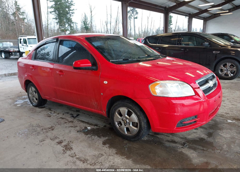 2007 CHEVROLET AVEO LS VIN: KL1TD56657B064034