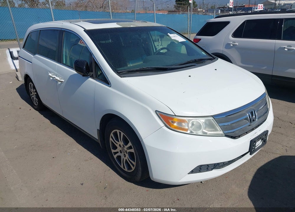2012 HONDA ODYSSEY EX-L VIN: 5FNRL5H64CB108924