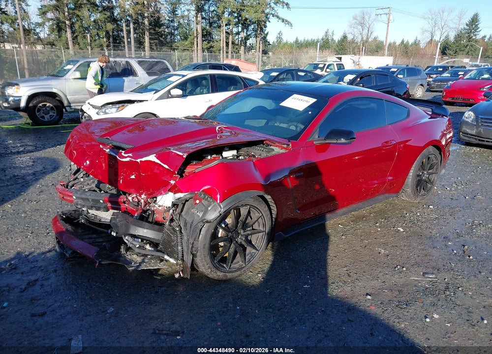 2019 FORD MUSTANG SHELBY GT350 FASTBACK VIN: 1FA6P8JZ8K5550009