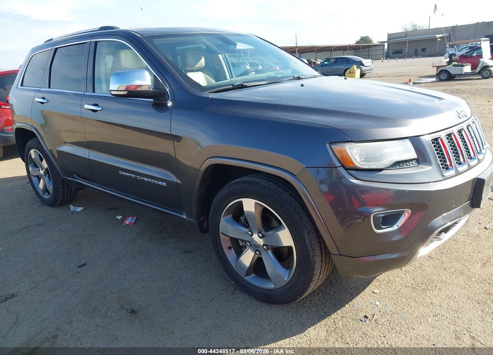 2014 JEEP GRAND CHEROKEE OVERLAND VIN: 1C4RJECG1EC153406