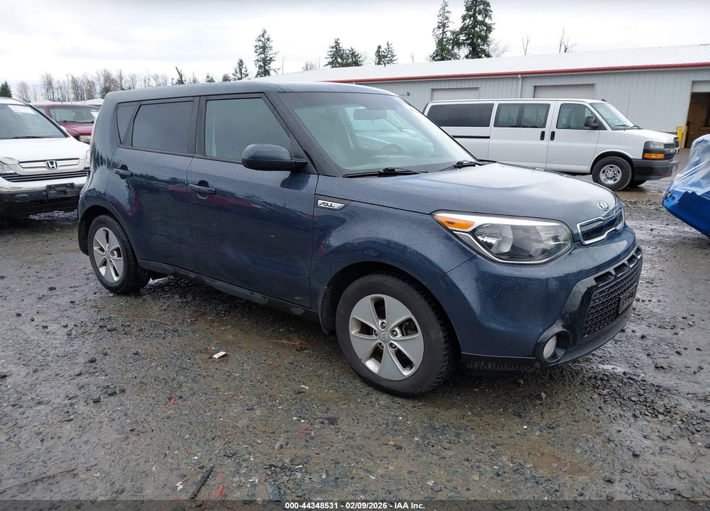 2016 KIA SOUL + VIN: KNDJP3A51G7339914