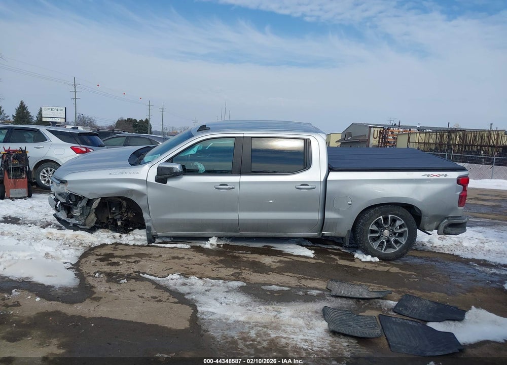 2022 CHEVROLET SILVERADO 1500 4WD  SHORT BED LT WITH 2FL VIN: 1GCPDKEKXNZ531508