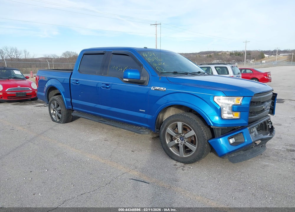 2015 FORD F-150 LARIAT VIN: 1FTEW1EG4FKE49291