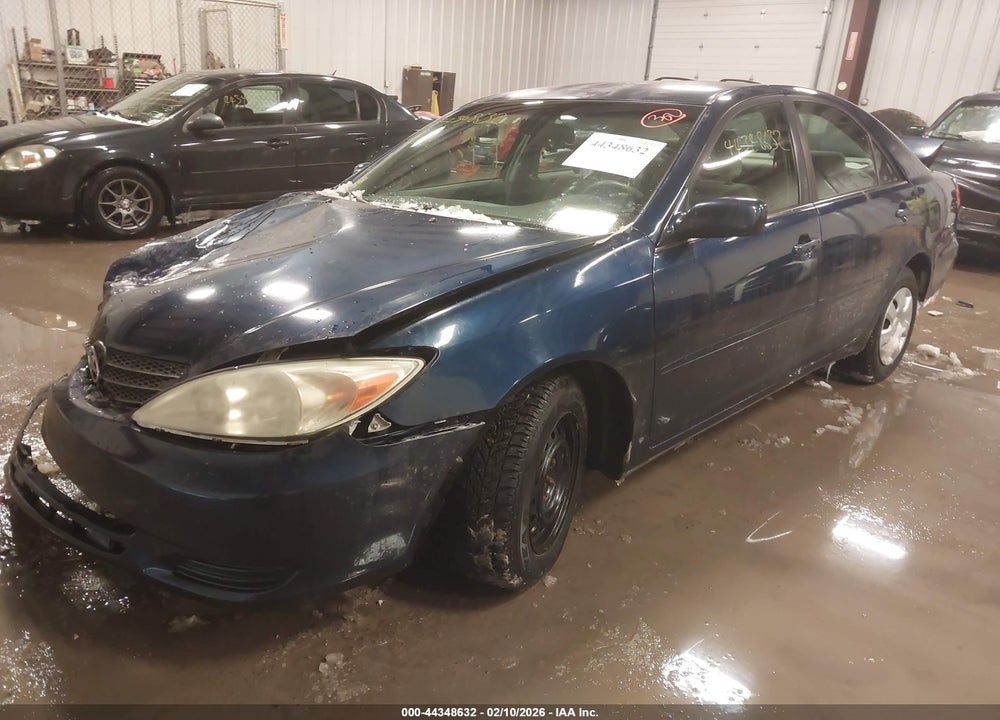 2004 TOYOTA CAMRY LE VIN: 4T1BE32K24U349214