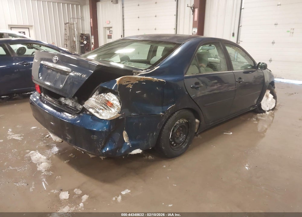2004 TOYOTA CAMRY LE VIN: 4T1BE32K24U349214