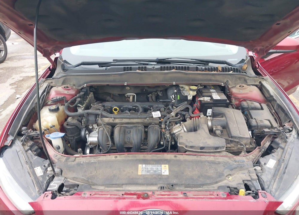 2016 FORD FUSION S VIN: 3FA6P0G77GR366496