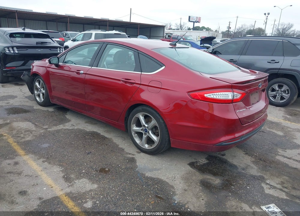 2016 FORD FUSION S VIN: 3FA6P0G77GR366496