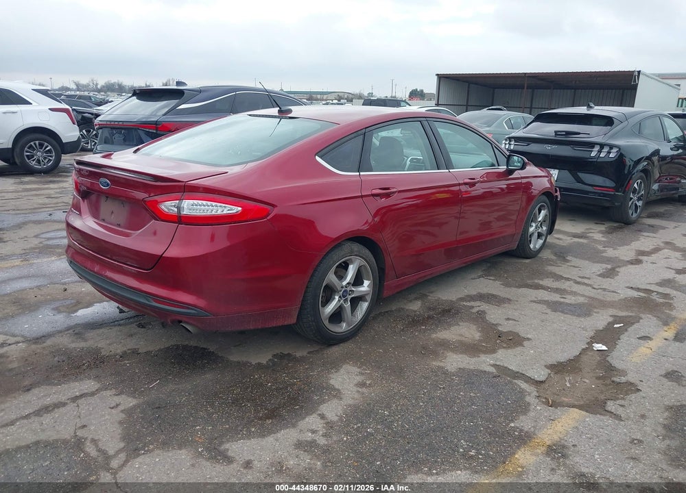 2016 FORD FUSION S VIN: 3FA6P0G77GR366496
