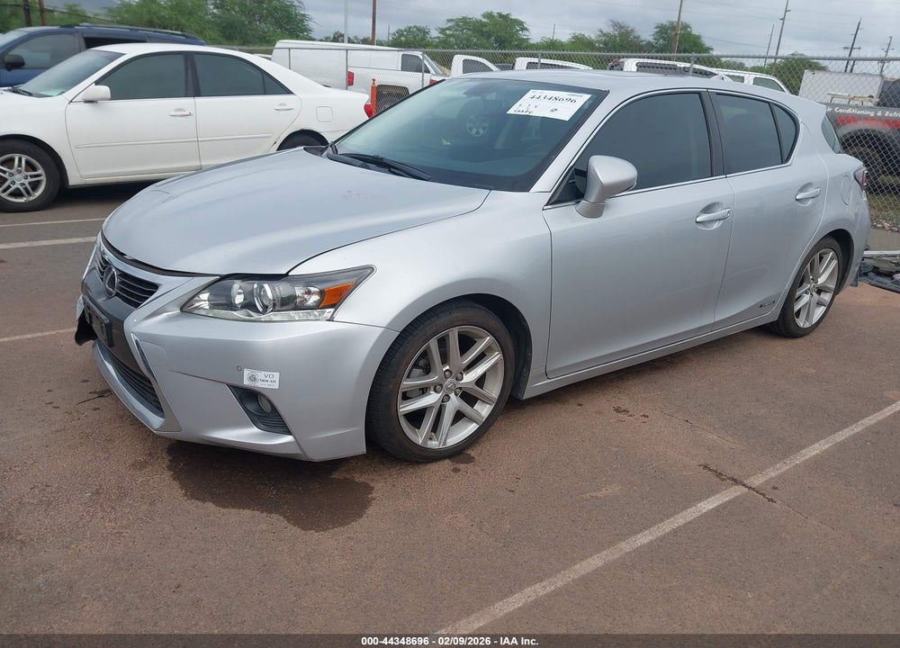 2016 LEXUS CT 200H VIN: JTHKD5BH3G2262878