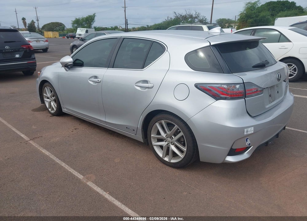 2016 LEXUS CT 200H VIN: JTHKD5BH3G2262878