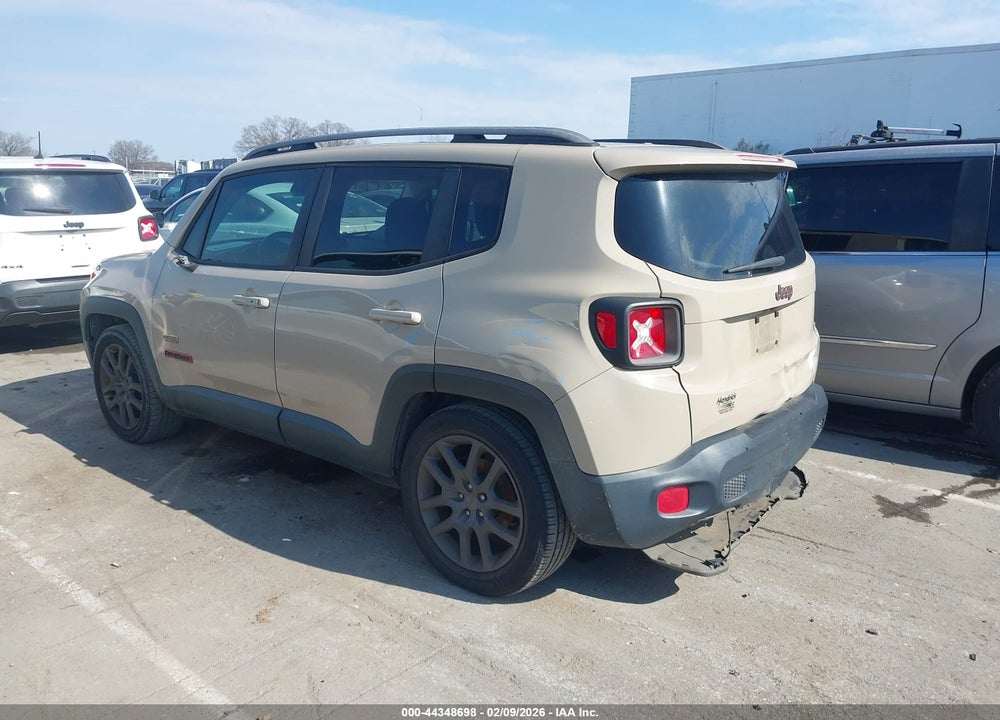 2016 JEEP RENEGADE 75TH ANNIVERSARY VIN: ZACCJABT7GPC62433