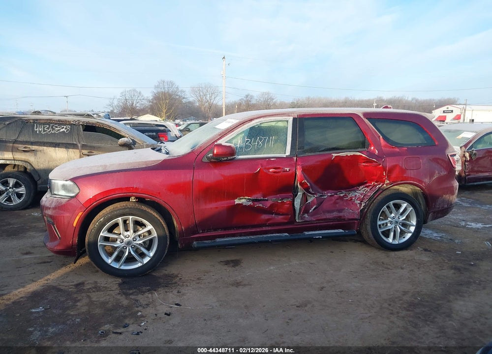 2021 DODGE DURANGO GT PLUS AWD VIN: 1C4RDJDG4MC626194