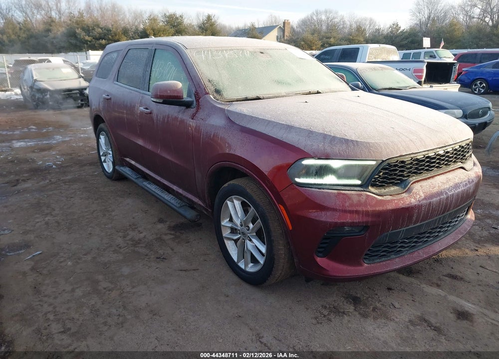 2021 DODGE DURANGO GT PLUS AWD VIN: 1C4RDJDG4MC626194