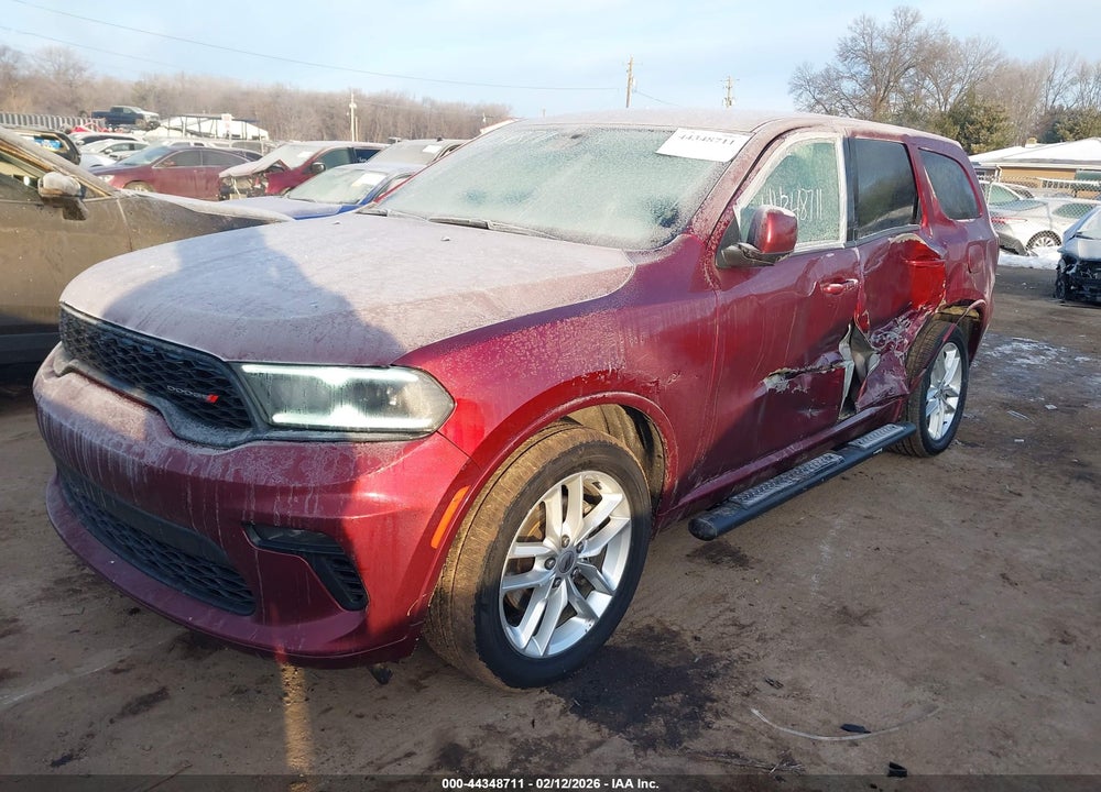 2021 DODGE DURANGO GT PLUS AWD VIN: 1C4RDJDG4MC626194