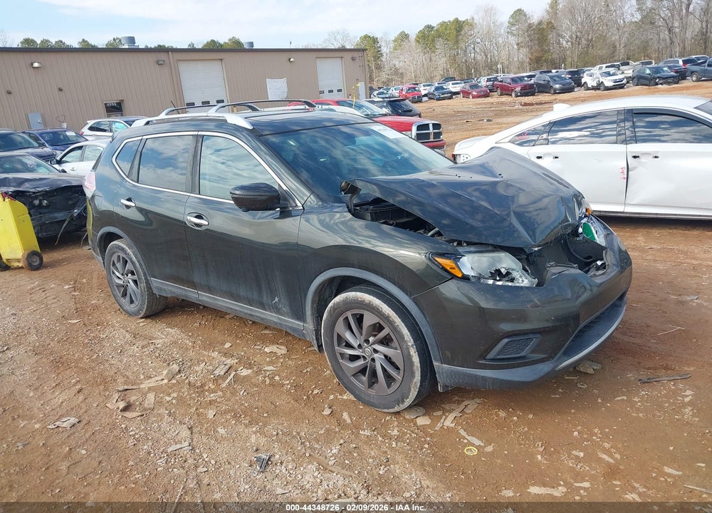2016 NISSAN ROGUE SV VIN: 5N1AT2MT6GC852112