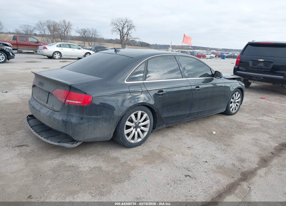 2010 AUDI A4 2.0T PREMIUM VIN: WAUFFAFL8AN041798