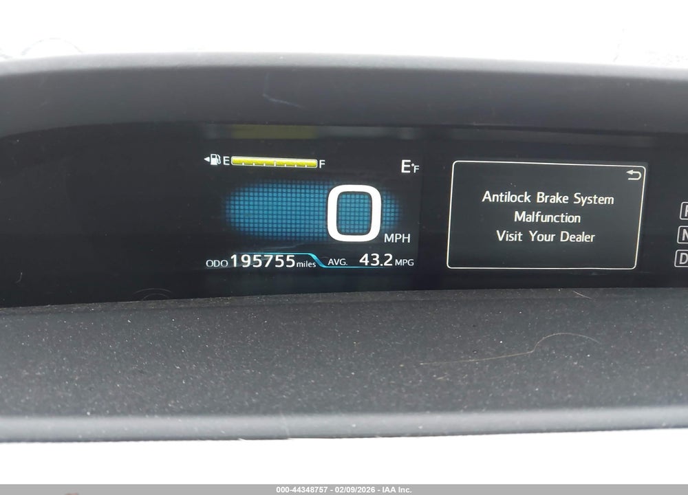 2017 TOYOTA PRIUS VIN: JTDKARFU4H3034702