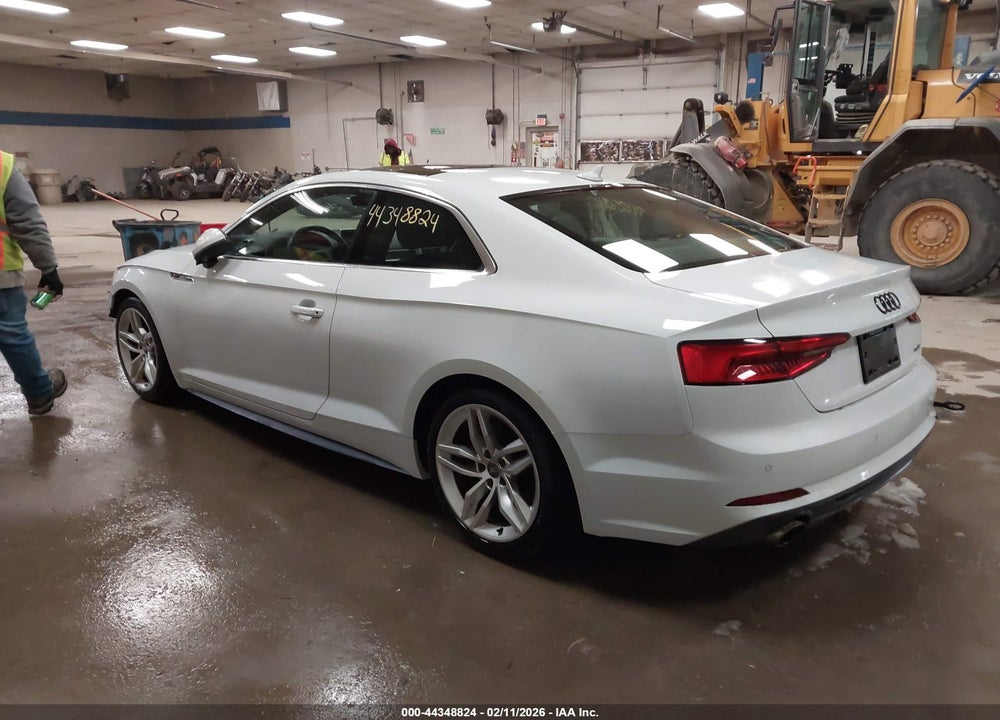 2018 AUDI A5 2.0T PREMIUM VIN: WAUTNAF58JA003034