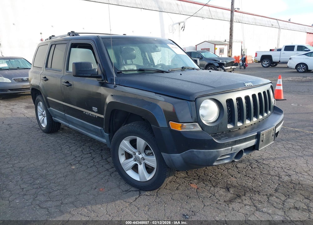 2011 JEEP PATRIOT LIMITED VIN: 1J4NF4GB9BD161410