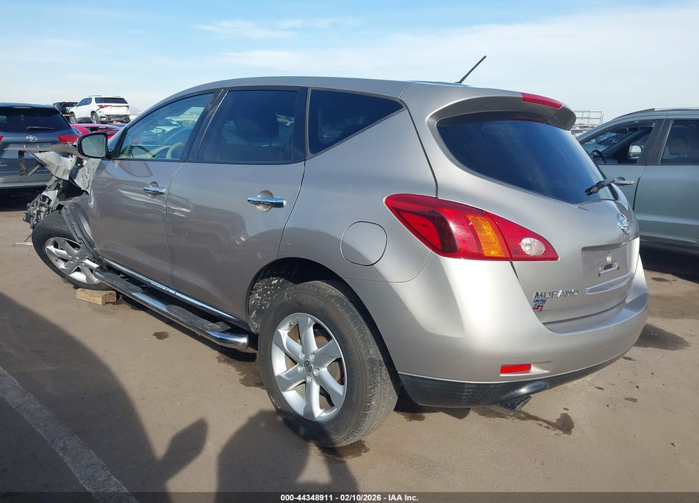 2010 NISSAN MURANO S VIN: JN8AZ1MU3AW014992