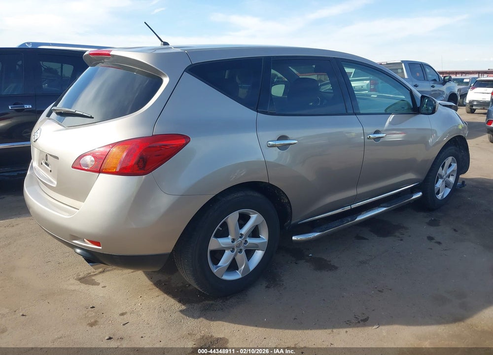2010 NISSAN MURANO S VIN: JN8AZ1MU3AW014992