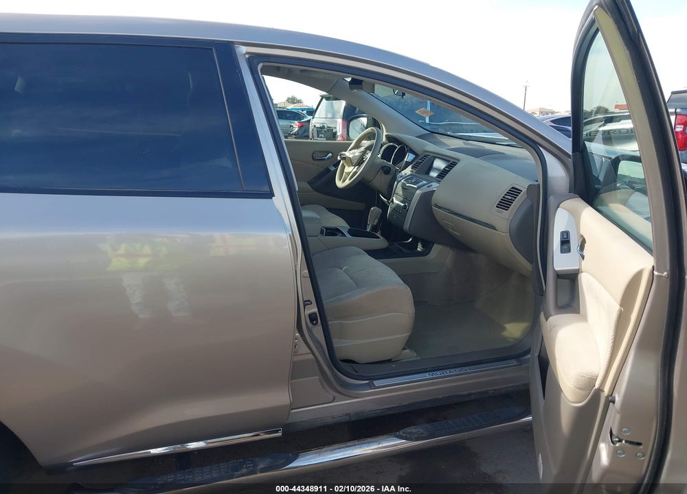 2010 NISSAN MURANO S VIN: JN8AZ1MU3AW014992