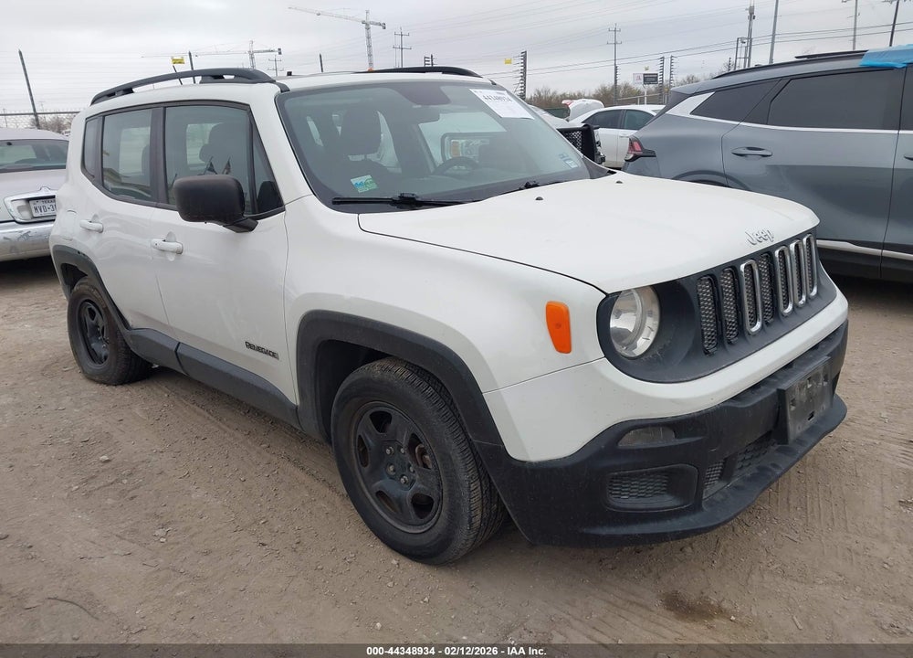 2016 JEEP RENEGADE SPORT VIN: ZACCJAAT3GPC87749