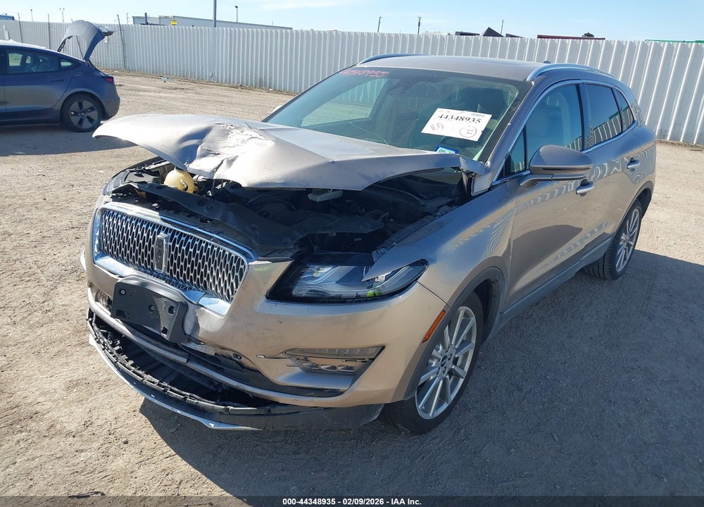 2019 LINCOLN MKC RESERVE VIN: 5LMCJ3C95KUL02975