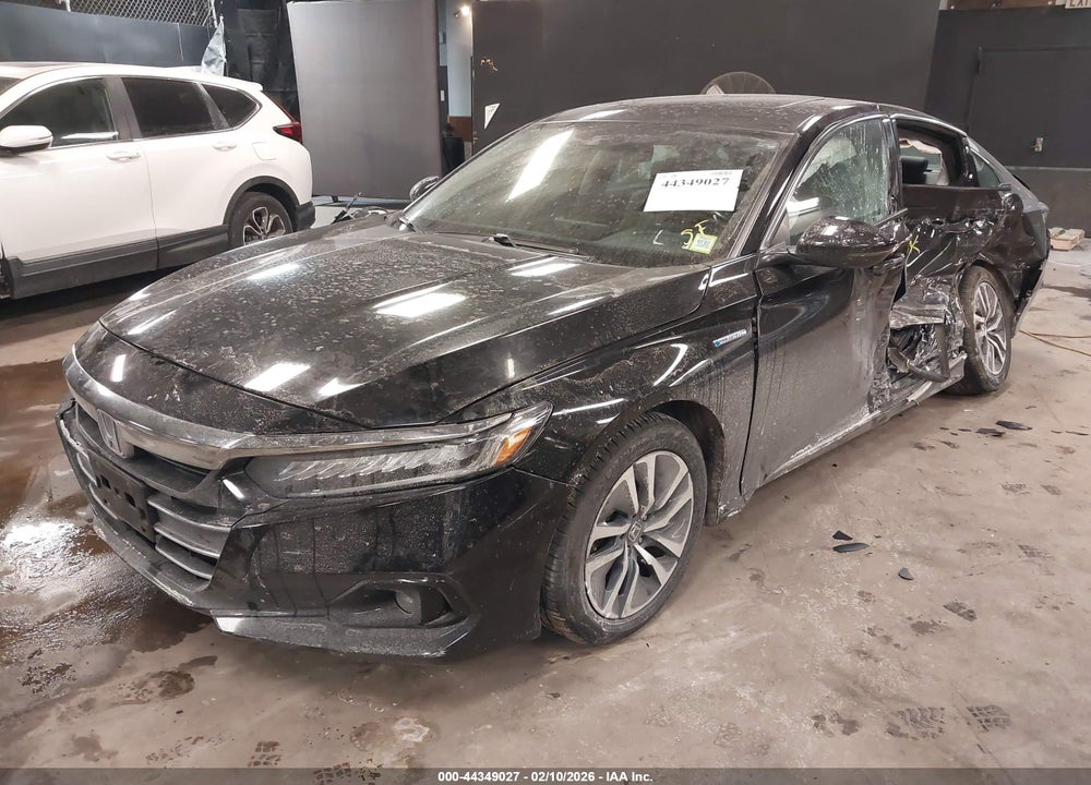 2022 HONDA ACCORD HYBRID EX-L VIN: 1HGCV3F50NA006614