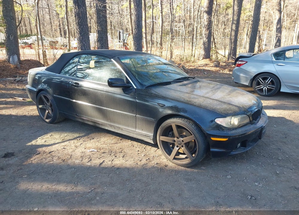 2005 BMW 330CI VIN: WBABW53475PL51468