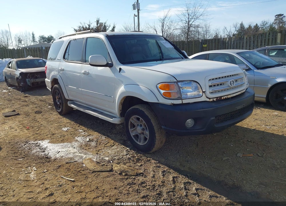 2004 TOYOTA SEQUOIA LIMITED V8 VIN: 5TDBT48AX4S219443