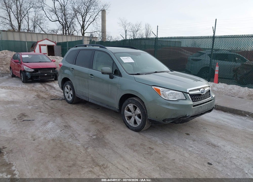 2016 SUBARU FORESTER 2.5I PREMIUM VIN: JF2SJADCXGH473028