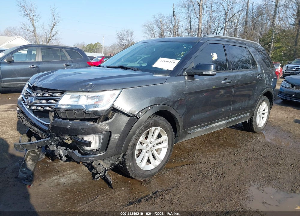2017 FORD EXPLORER XLT VIN: 1FM5K7D88HGD80454