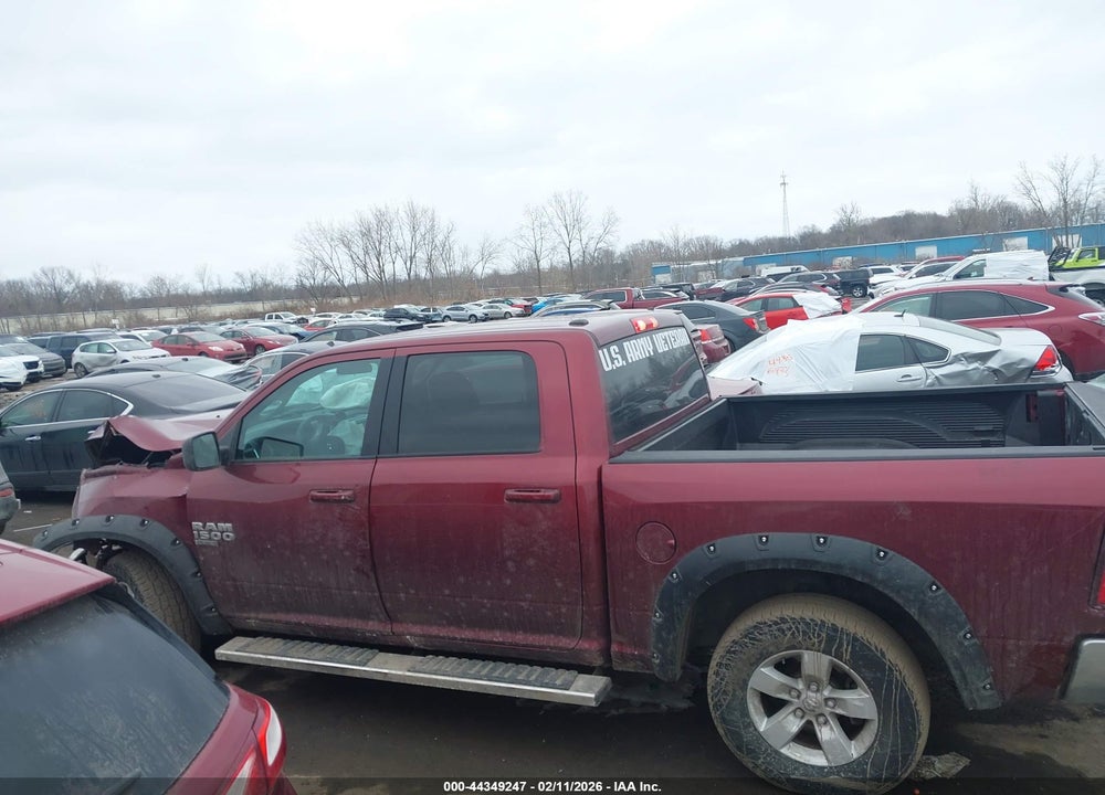 2021 RAM 1500 CLASSIC SLT  4X4 5'7 BOX VIN: 1C6RR7LG7MS532488