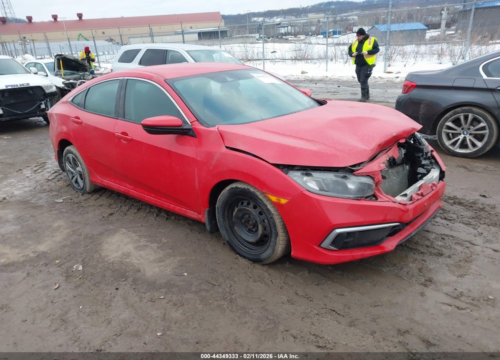 2019 HONDA CIVIC LX VIN: 2HGFC2F67KH592506