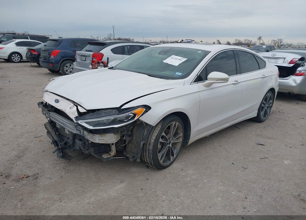 2019 FORD FUSION TITANIUM VIN: 3FA6P0K97KR170334