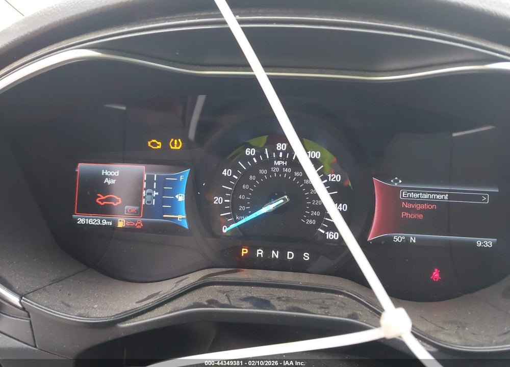 2019 FORD FUSION TITANIUM VIN: 3FA6P0K97KR170334