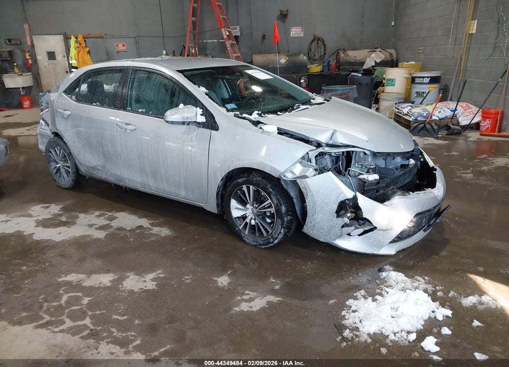 2016 TOYOTA COROLLA LE PLUS VIN: 2T1BURHEXGC515797